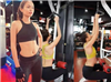 Á hậu Mâu Thuỷ "ăn ngủ" ở phòng gym ngay sau tết, khoe đường cong quyến rũ