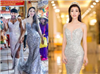 Cuộc chạm trán váy dạ hội mới nhất thuộc về 2 Hoa hậu đình đám, Mỹ Linh và Hương Giang