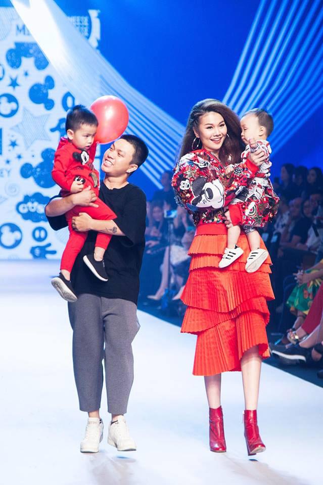 sieu mau thanh hang, minh tu cung nhau dot chay san dien asian kids fashion week - 2